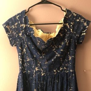 Off the shoulder dress